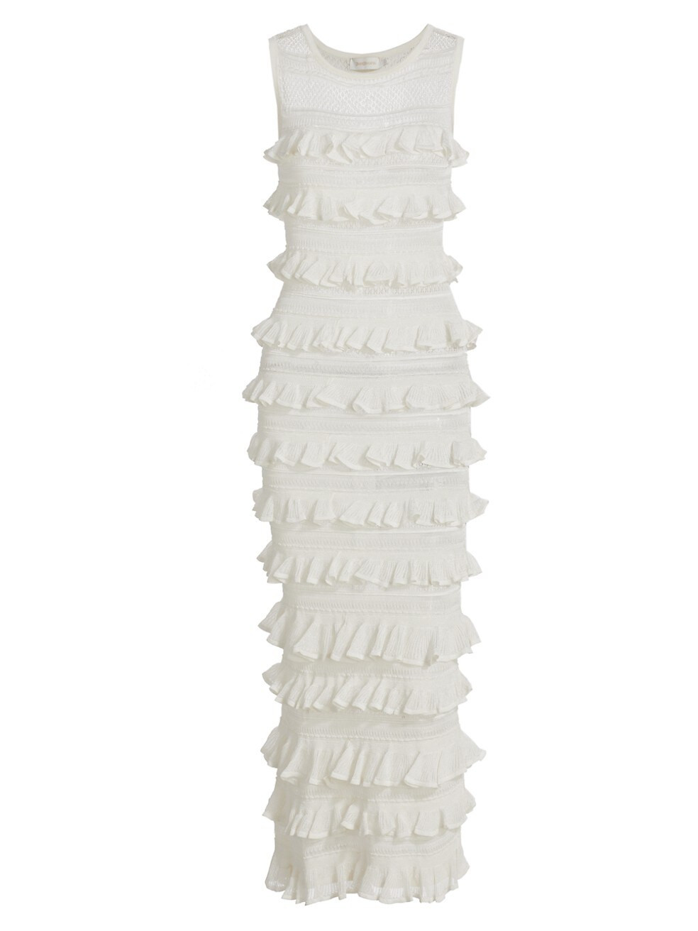 Wonderland Frill Knit Midi-Dress | Saks Fifth Avenue