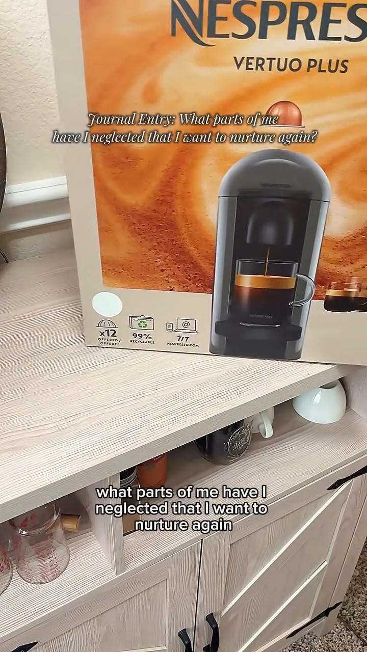 Let’s unbox my new @nespresso and chit chat☕

 Journal Entry: “What parts of me have I neglected… that I want to nurture again?” ✍🏾

As my kids step deeper into their teen years and need less of me, I’ve been quietly asking myself this very question. It’s wild how motherhood can wrap your entire identity in everyone else’s needs. And then one day… there’s space. Echoes. A bit of quiet.

Today, I unboxed more than just a Nespresso machine. I unboxed a part of me I’ve missed, the slow mornings, intentional self care, and the version of myself who used to sit still and feel. ☕🫶🏾

Maybe for you, it’s painting again, journaling, dancing, or just waking up early to hear your own thoughts before the world starts. Whatever it is, it matters.

Let’s talk in the comments:
What part of YOU have you put on pause… and feel ready to rediscover? 🩷

#RediscoverYourself #MotherhoodAndMe #NurtureYourself #JournalWithMe #NespressoMoments #IntentionalLiving #SlowMorningVibes #CoffeeAndReflection #HealingJourney #SelfDiscovery #RealTalkWithMe #BlackMomsMatter #FindingMeAgain #softseason