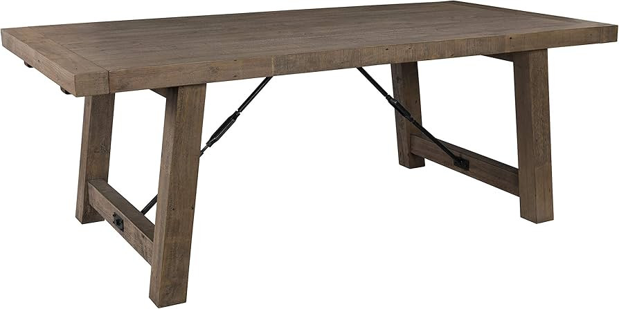 Kosas Home Extension Dining Table, Desert Gray | Amazon (US)