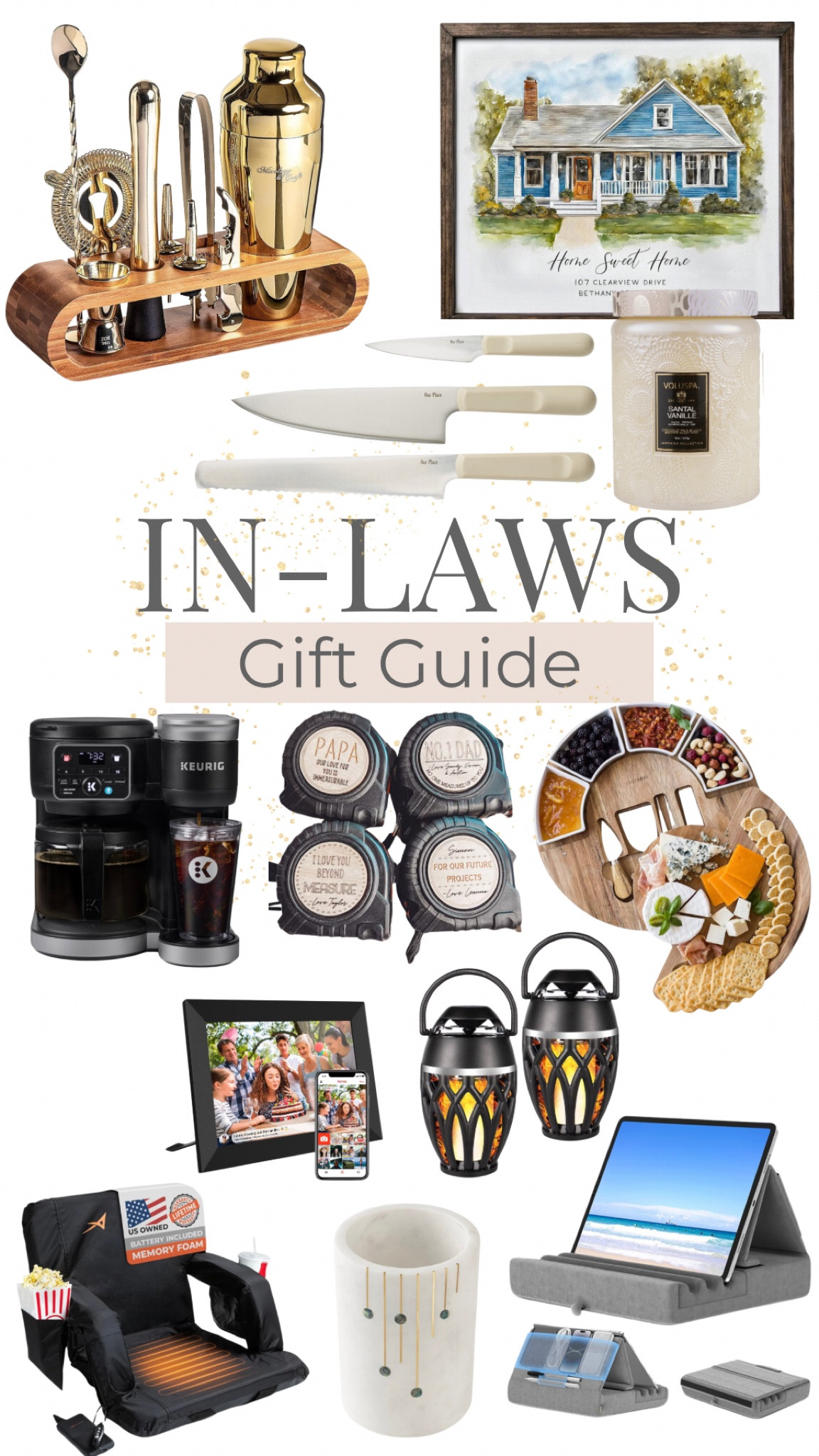 Gift guide for In Laws
Christmas gift for In Laws
Christmas gift for Grandparents
Gift guide for Parents

#LTKGiftGuide #LTKHoliday