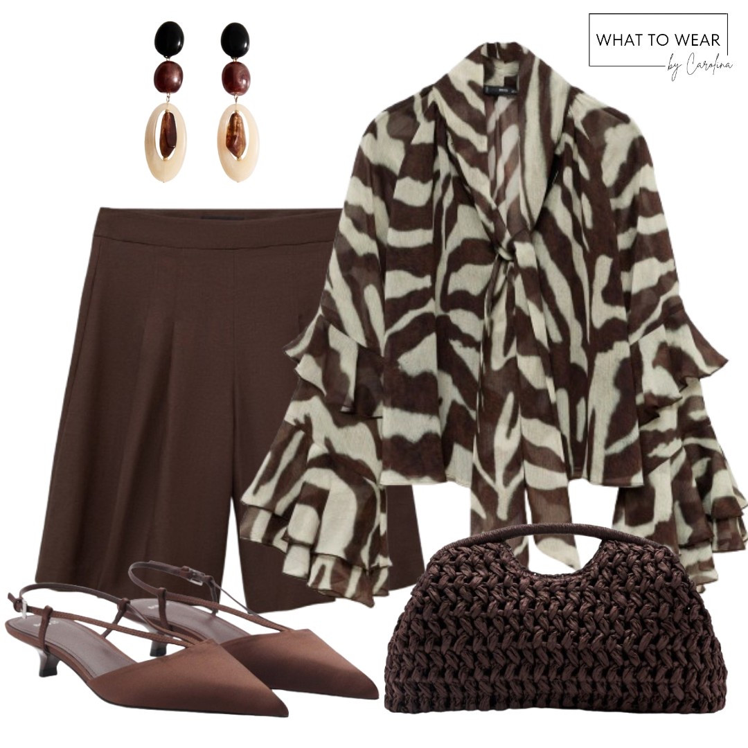 It’s all about ruffles and zebra print 
@mango
#ruffletop #ruffleoutfit #shirt #mangowomen 

#LTKStyleTip #LTKFindsUnder50 #LTKFindsUnder100