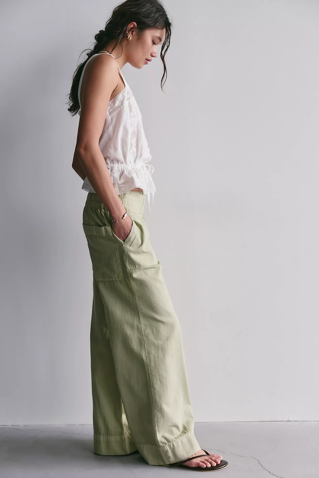 We The Free Breezy Denim Pull-On Jeans | Free People (Global - UK&FR Excluded)
