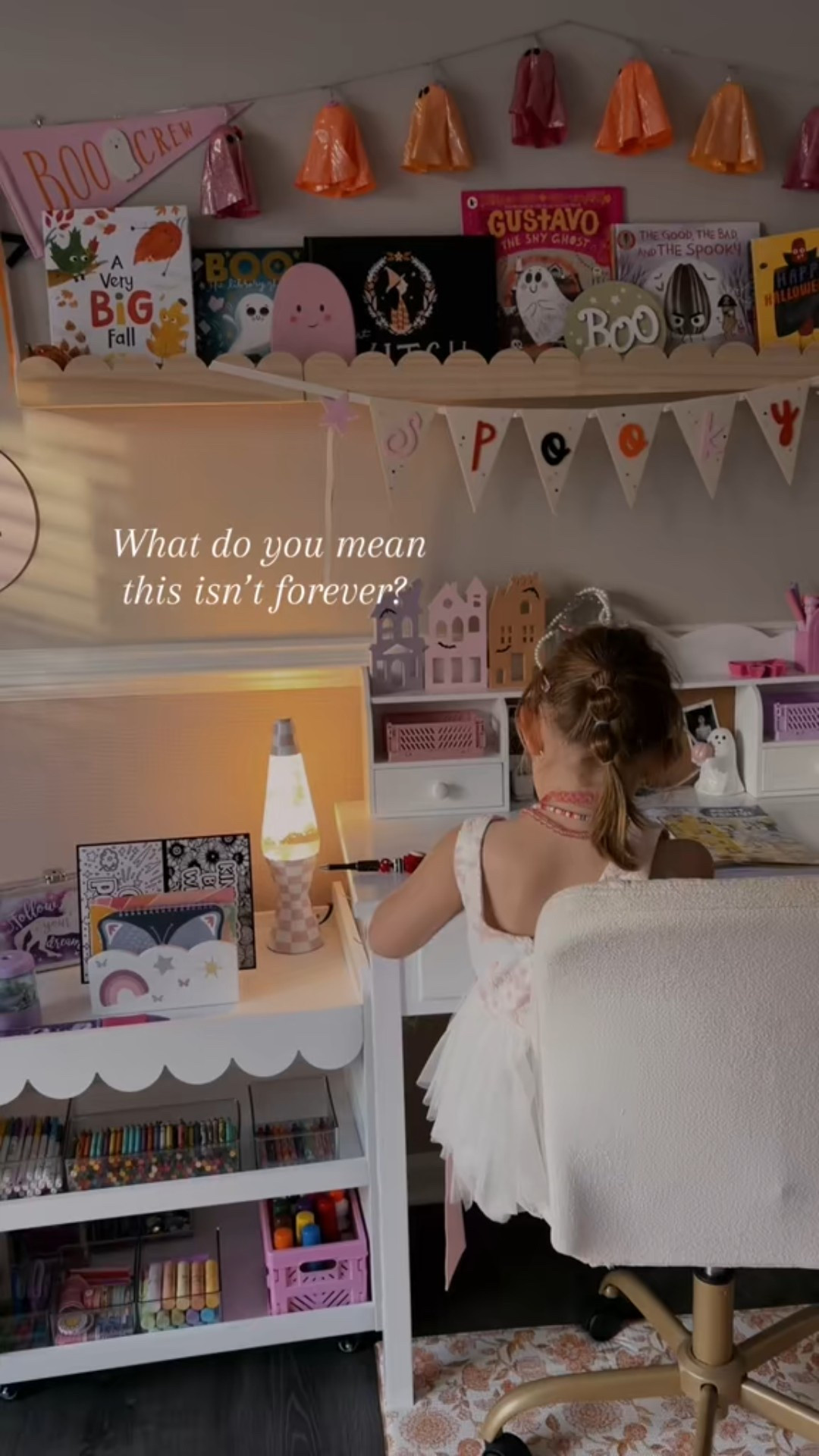 Daughter’s desk and art cart set up!

#LTKHome #LTKKids