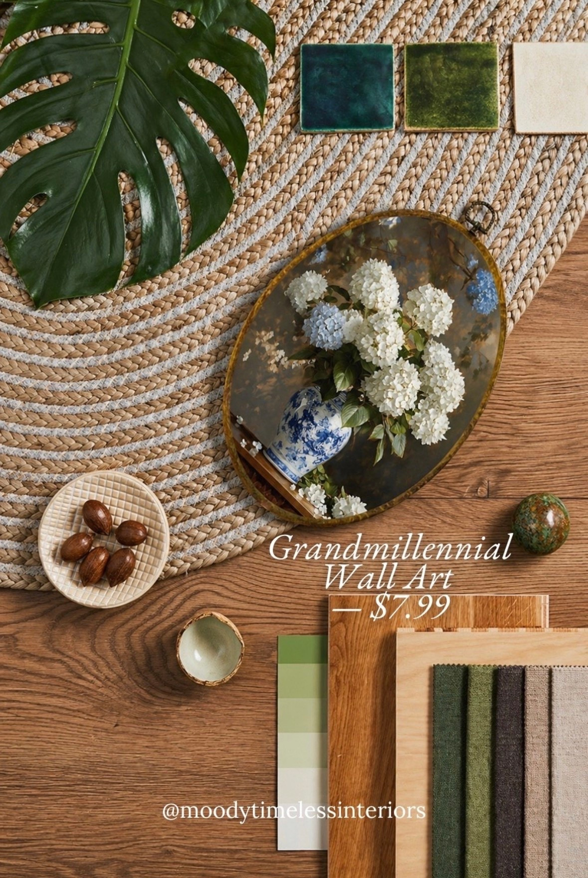 okay but $7.99?! 😮 This chinoiserie oval wall art is giving old-money, grandmillennial vibes and it’s literally under $8 right now — 50% off with only 10 left in stock. 🌿 The blue and white porcelain hydrangea print in that dark oval frame is perfect for a gallery wall, entryway, or bedroom vignette. This is the kind of find you grab before it’s gone. Linked above! 🛒
#LTKfindsunder50

#LTKHome