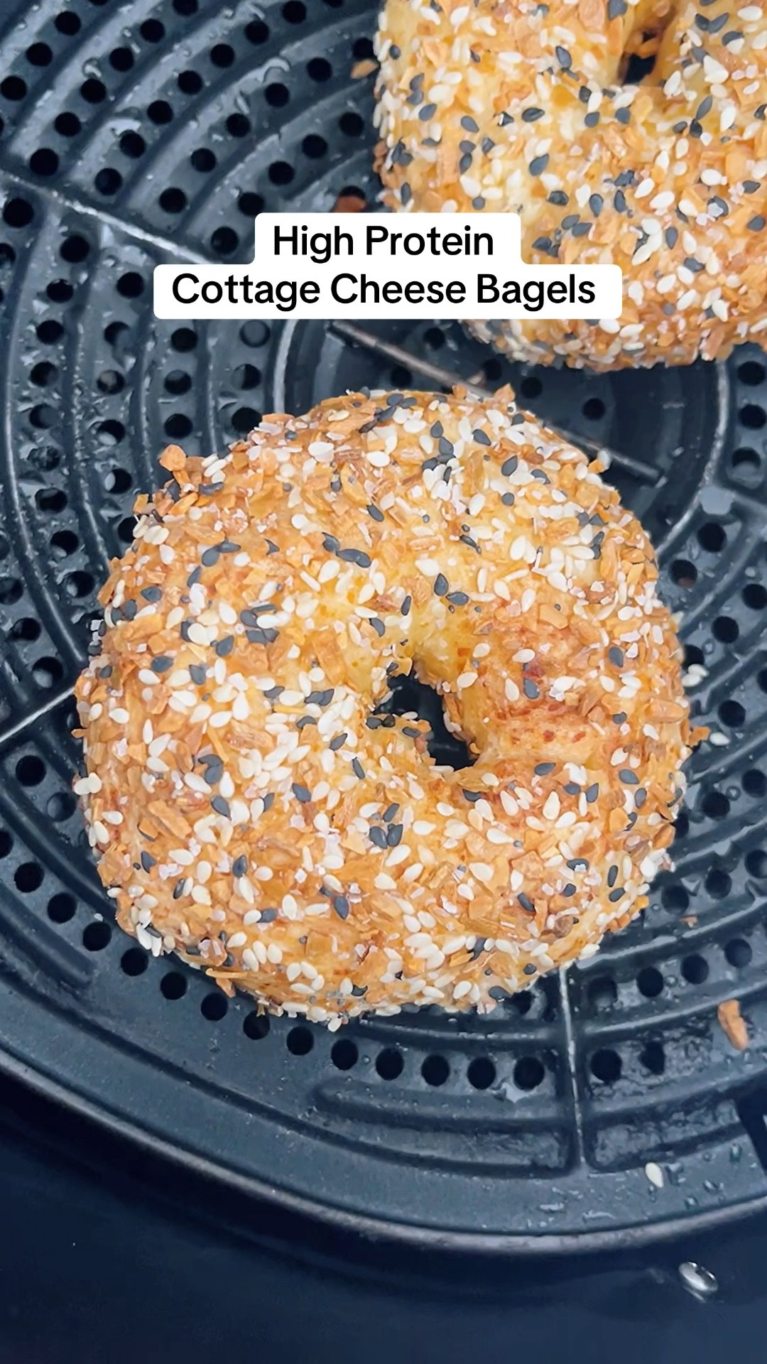 My Viral High Protein Cottage Cheese Bagels are so good! 🥯

Shop the ingredients here on LTK 
Get the full recipe on Skinnytaste 
5 WW Cals: 164 Protein: 9 Carbs: 28.5 Fats: 1 Fiber: 1

✨1 cup unbleached all purpose flour, or whole wheat or gluten-free mix like cup4cup, (5 oz total in weight)
✨2 teaspoons baking powder, make sure it’s not expired or it won’t rise
✨3/4 teaspoon kosher salt, use less if using table salt
✨1 cup 2% cottage cheese, excess liquid strained well (I like Good Culture)
✨1 egg white, or 1 large egg, beaten
✨optional: everything bagel seasoning, sesame seeds, poppy seeds, dried garlic flakes, dried onion flakes

See Bagel recipe: https://
www.skinnytaste.com/protein-bagels/

#recipe

#LTKWatchNow