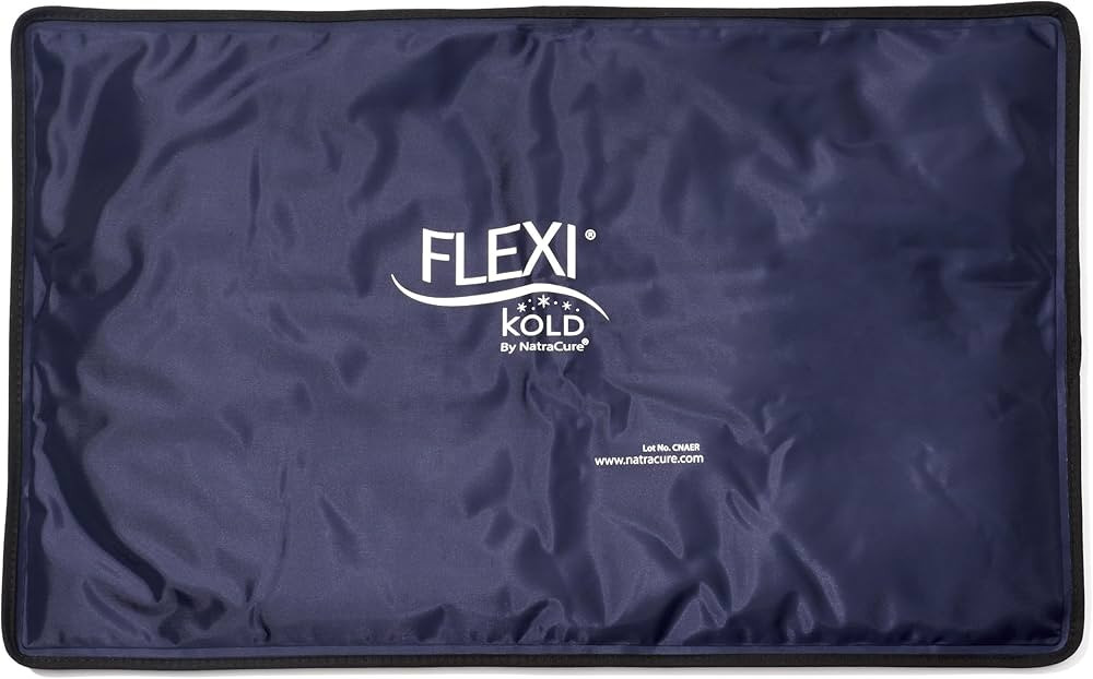 FlexiKold Extra Large Gel Soft Flexible Ice Pack for Injuries – Ice Compress, Ice Pad, & Flat I... | Amazon (US)