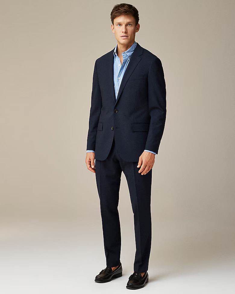 Ludlow Traveler Slim-fit suit jacket in Italian stretch wool blend | J. Crew US