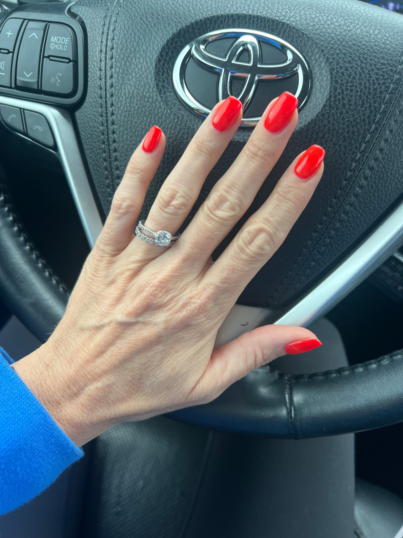Nail color: lil’ red corvette 🔥❤️

Everything I use to do my own gel nails at home! I’ve been doing it for over 5 years - it’s truly so easy! 

PH prep coat (no light) 
1 coat base coat - 60 seconds 
3 coats polish - 60 seconds after each coat 
1 coat top coat - 90 seconds 
Then swipe with acetone nail polish remover and they’re set! 💅 

#LTKgrwm #LTKmorningroutine #LTKselfcare