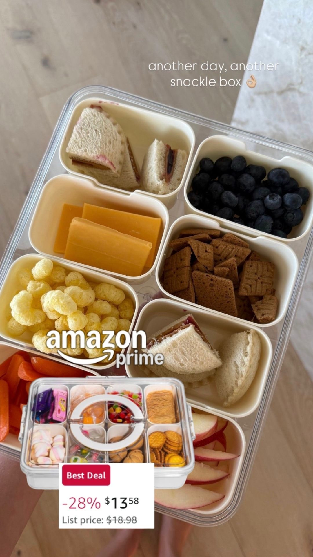 Snack box for travel, movies, picnics 🤍

#LTKfoodie #LTKmomlife #LTKKids