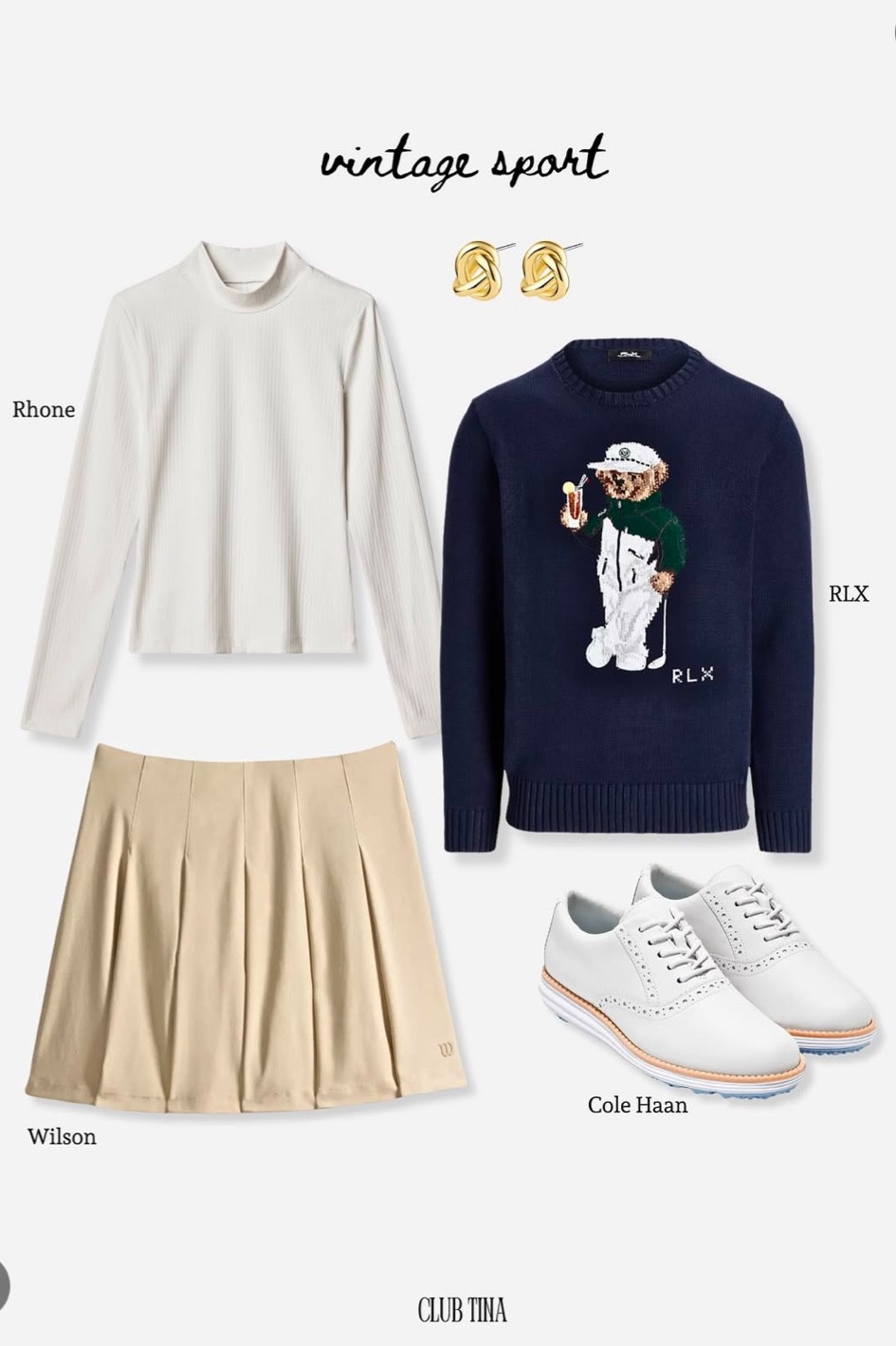 vintage sport trend golf outfit! 

#LTKStyleTip #LTKActive