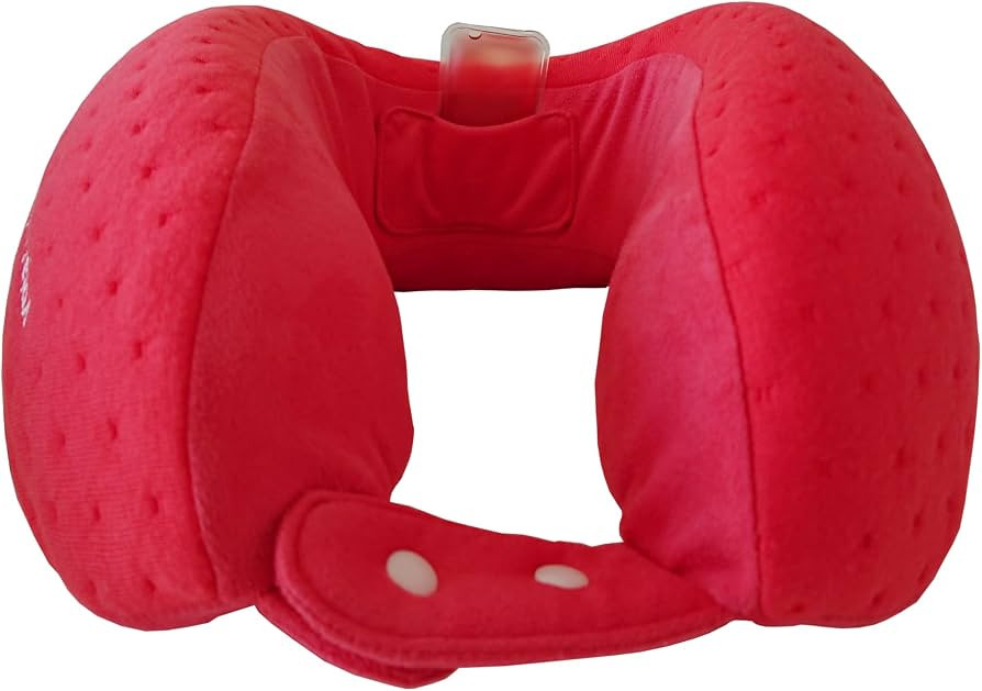 My Memory Foam Wellness Pillow (Coral). Designed in Paris. 360° Ergo-Smart Flatback Shape with a... | Amazon (US)