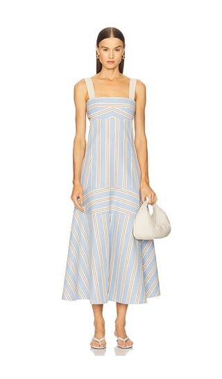 Talette Dress in Havana Stripes | Revolve Clothing (Global)