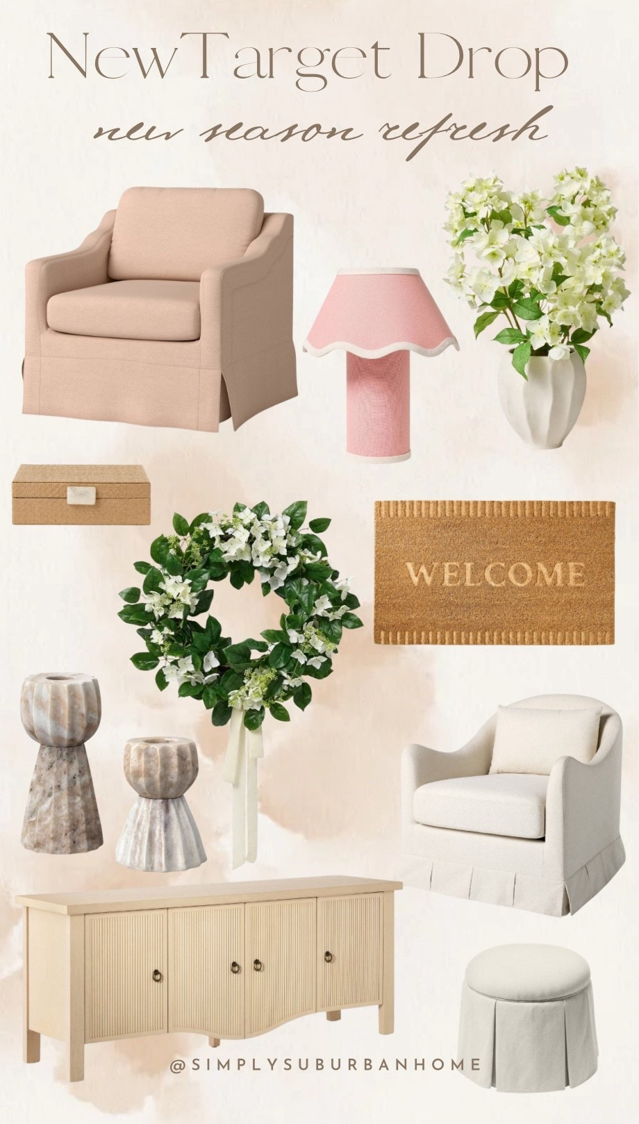 Spring, new target, threshold, studio McGee, heart and hand, target, spring 2025, door mat, greenery

#LTKFindsUnder50 #LTKHome #LTKSeasonal