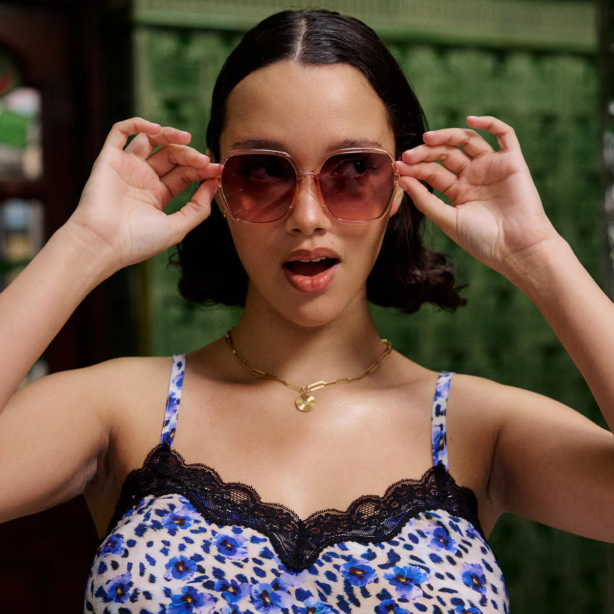 Margot Blush 70's Sunglasses Scamp & Dude | Scamp & Dude
