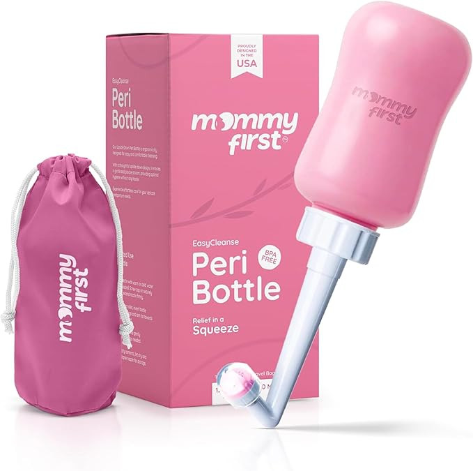 Mommy First® Peri Bottle for Postpartum Care | Upside Down Bottle for Perineal Cleansing and Rec... | Amazon (US)