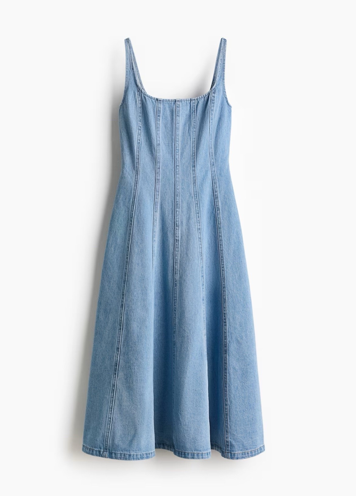 Denim midi dress 

#LTKSeasonal