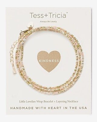 Tess + Tricia Little Lovelies Carded Kindness Bracelet | Express
