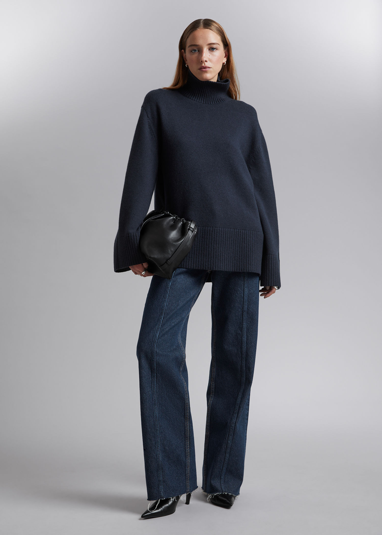 Oversized Turtleneck Merino Jumper | & Other Stories (EU + UK)