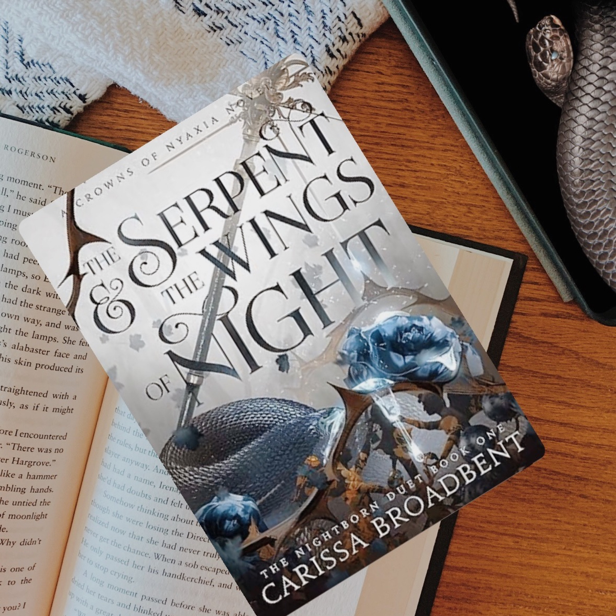 The Serpent and the Wings of Night by Carissa Broadbent ⭐️⭐️⭐️⭐️
#theserpentandthewingsofnight #carissabroadbent #vampire #vampireromance #bookstagram #bookstagramer #bookworm #booklover #booknerd #bookish #bookishart #bibliophile #bookaddict #yareads #reading #booksbooksbooks #bookphotography #bookgirl #photography #bookfeatures #flatlay #flatlayinspiration #avidreader 

#LTKhome #LTKfamily #LTKfindsunder50