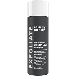 Paulas Choice--SKIN PERFECTING 2% BHA Liquid Salicylic Acid Exfoliant--Facial Exfoliant for Black... | Amazon (US)