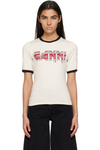 Off-White Printed T-Shirt | SSENSE