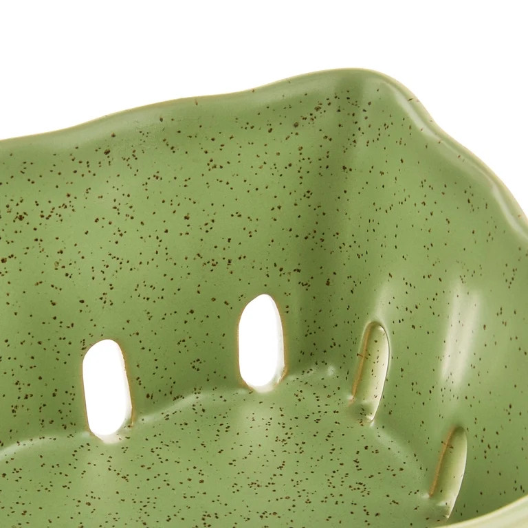 Ceramic Berry Basket, Green, 5" x 3", Easter by Way To Celebrate | Walmart (US)