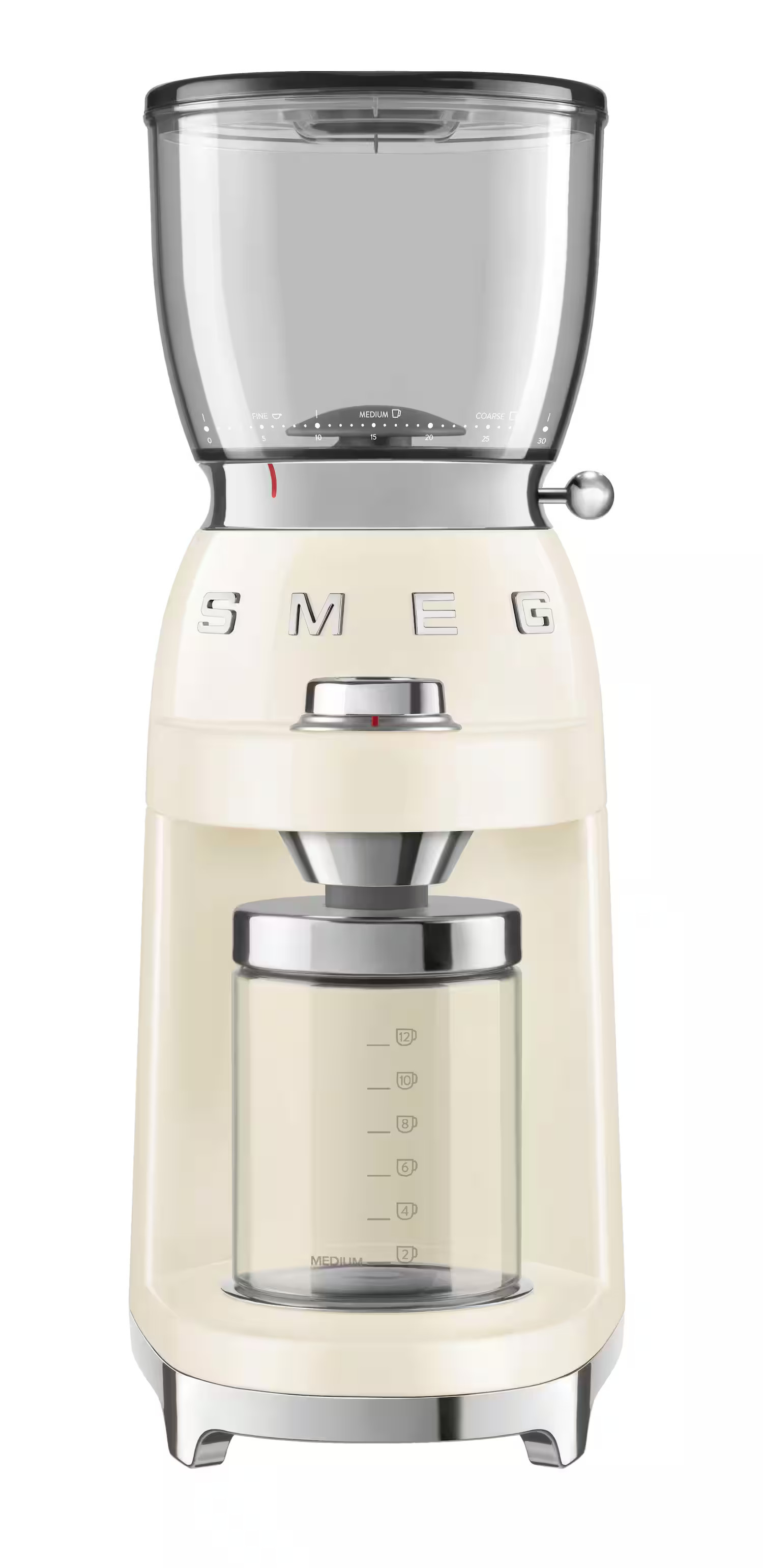 SMEG - CGF11 Coffee Grinder - Cream | Best Buy U.S.