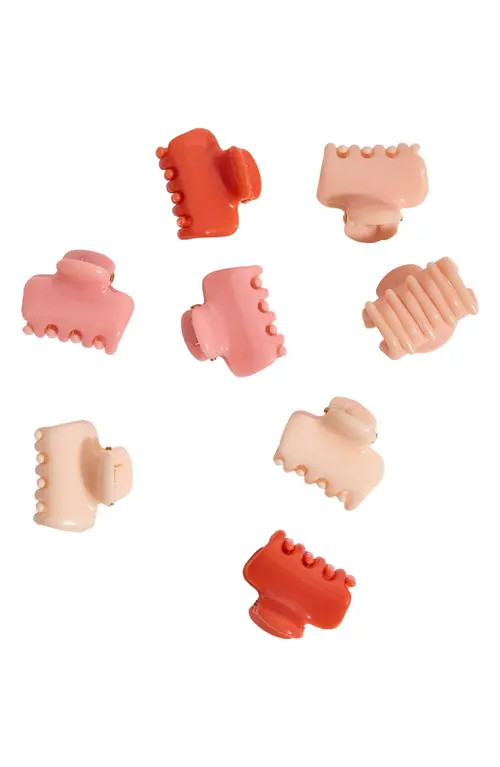 Kitsch 8-Pack Cloud Mini Claw Clips in Assorted Cherry Blossom at Nordstrom | Nordstrom