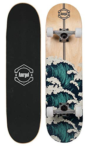 WiiSHAM Skateboards Pro 31 inches Complete Skateboards for Teens, Beginners, Girls,Boys,Kids,Adults | Amazon (US)