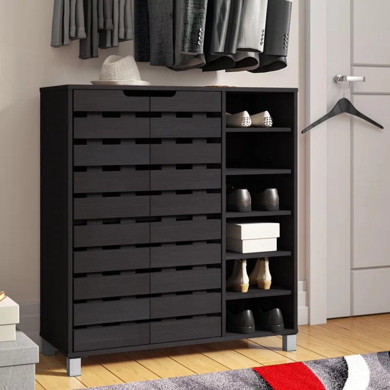 Spicer 24 Pair Shoe Storage Cabinet | Wayfair North America