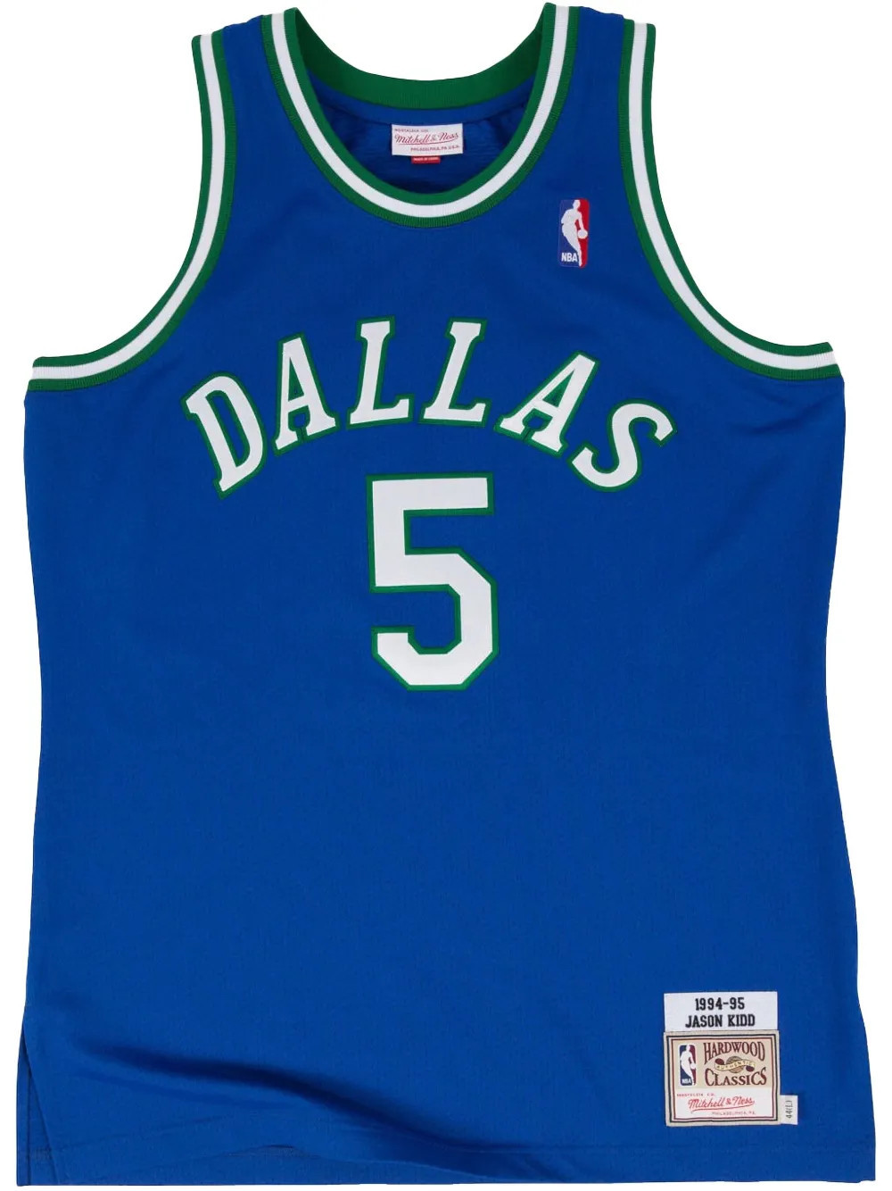 Mitchell & Ness 1994/95 Jason Kidd Dallas Mavericks Authentic jersey - Blue | Farfetch Global
