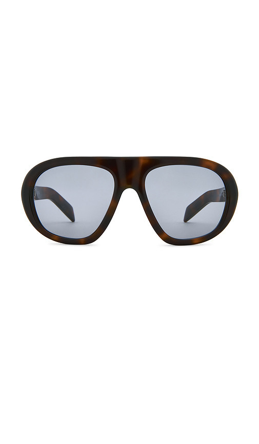 Prada Circular Sunglasses in Brown. | Revolve Clothing (Global)