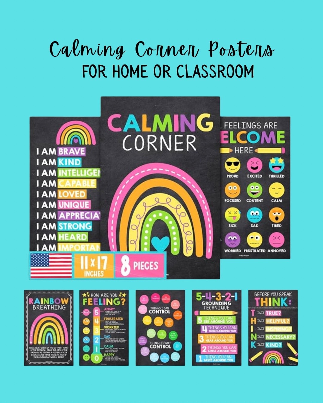 I love these posters so much, I’m buying them a second time! You could use them in your classroom or with your kids at home. They have great strategies for helping children regulate their emotions. 
#teachers #classrooms #calmingcorner

#LTKmomlife #LTKKids #LTKSaleAlert