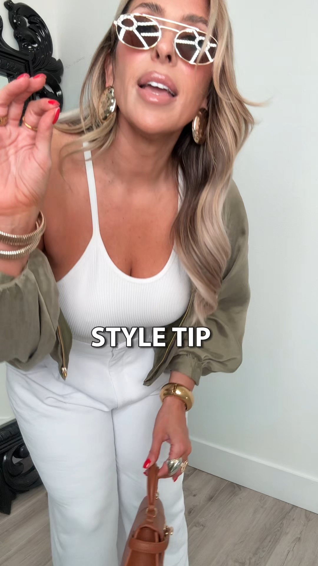 Midsize Elevated Casual Outfit 

JACKET: size L

tank: I am wrg the ribbed tank- waist length - size L. I am not wearing a bra or covers. I did link my fav nip covers. 

PANTS: old linked  2 styles I can recommend. I wear a XL al in the Amazon and 14L in Abercrombie. 

@abercrombie 

#LTKOver40 #LTKMidsize #LTKStyleTip

#LTKOver40 #LTKgrwm