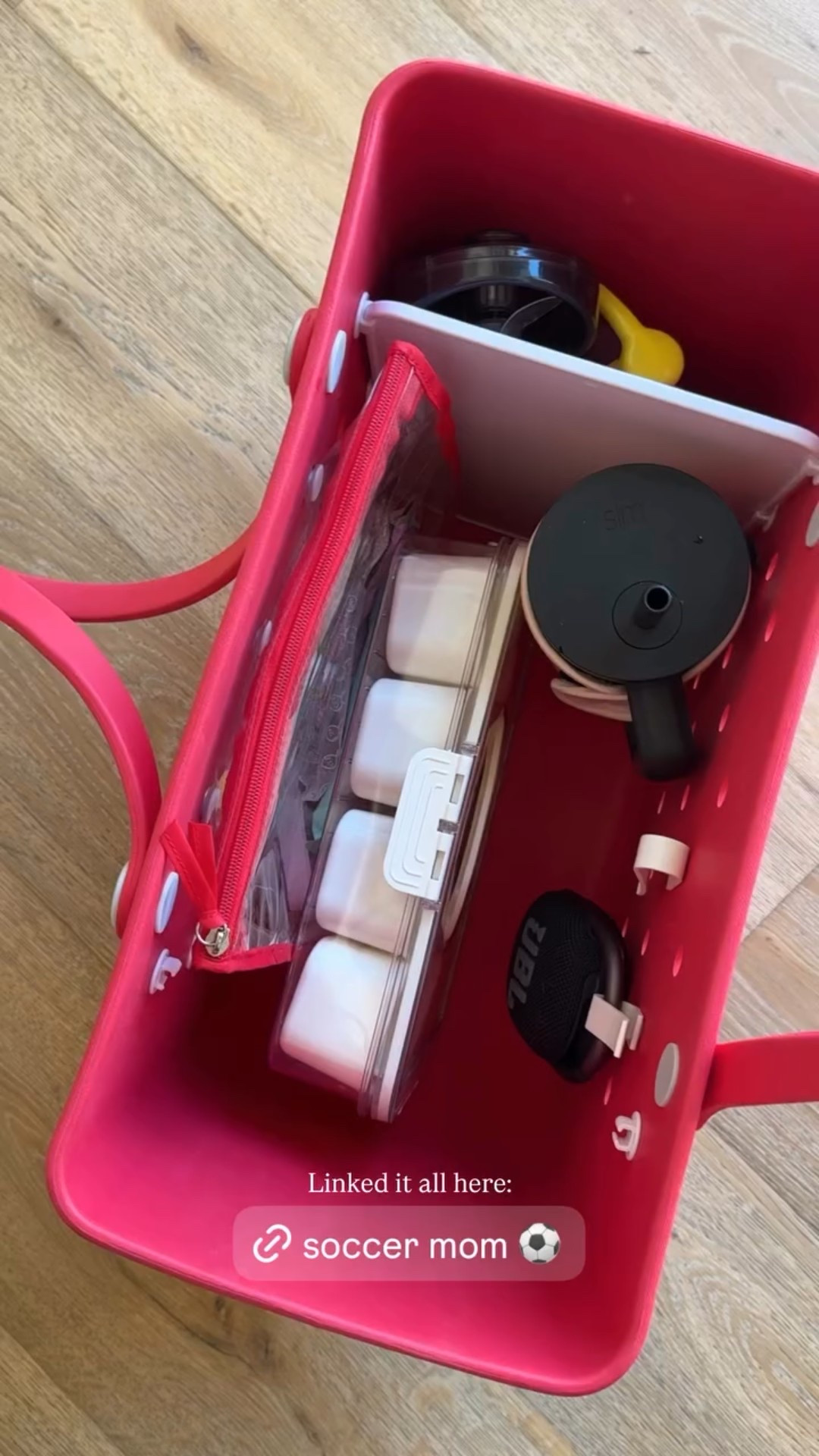 Soccer mom essentials 