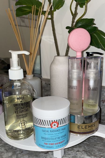 PM skincare line up! Grab my favorite cleansing balm from Elemis on sale during the LTK sale!! 
Code KAIT20 to save on Colleen Rothschild 🤍 

#LTKfindsunder100 #LTKSale #LTKbeauty