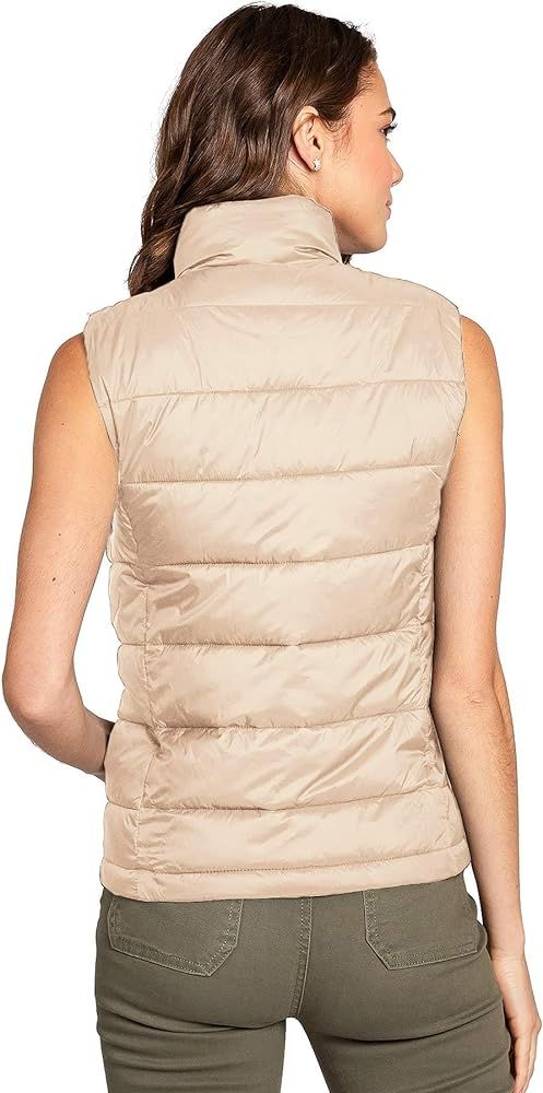 Love Tree Women's Juniors Long Ultra Light Packable Puffer Vest | Amazon (US)
