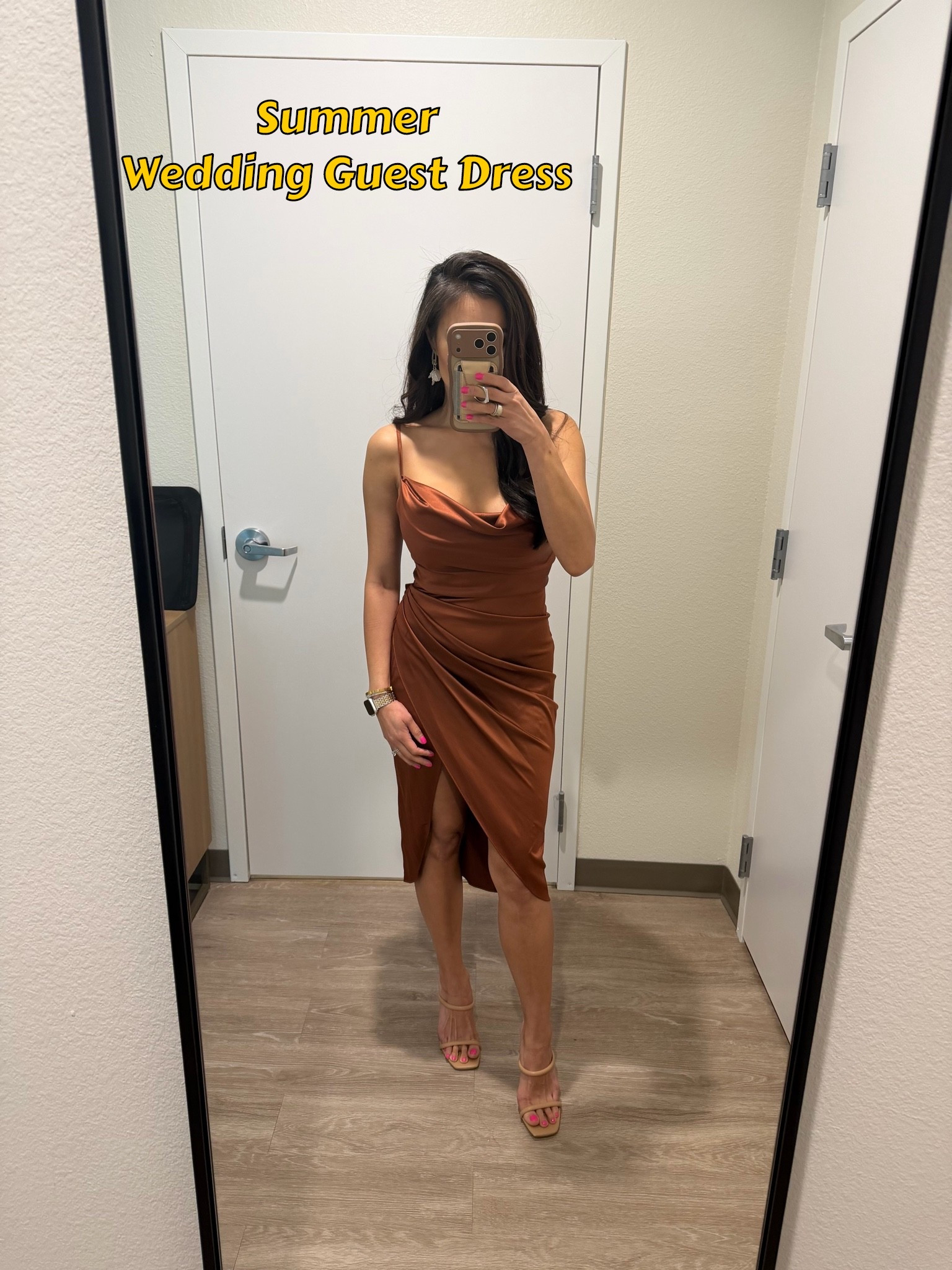 Summer wedding guest dress on repeat! Wearing size small

#LTKWedding #LTKOver40