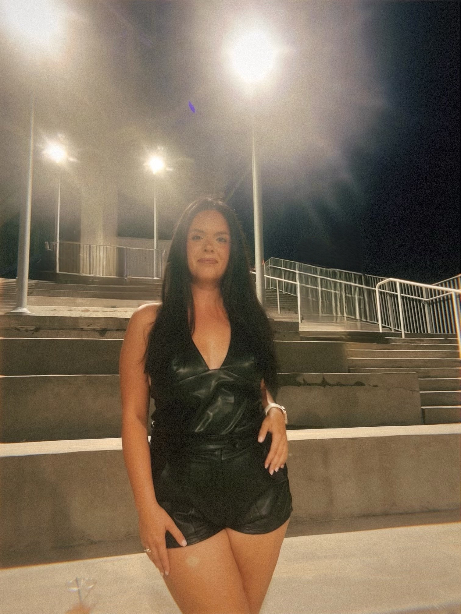 The Weeknd concert outfit 🖤 Black faux leather matching set with black boots

Wearing Size LARGE in both pieces. I sized up in both. I could have maybe done a TTS Medium in the top, but wanted extra coverage on my chest area.✨

#LTKFindsUnder100 #LTKSeasonal