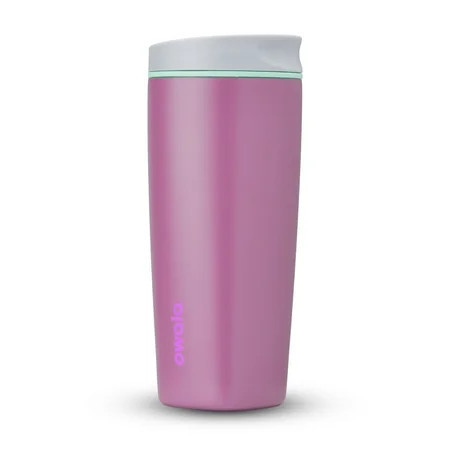 Owala SmoothSip Stainless Steel Coffee Tumbler, 20oz, Plum Perfect | Walmart (US)