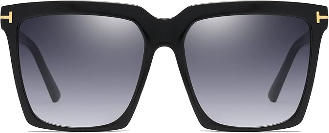 AIEYEZO Oversized Square Sunglasses for Women Men Fashion Big Frame Shades Outdoor Sports Driving... | Amazon (US)