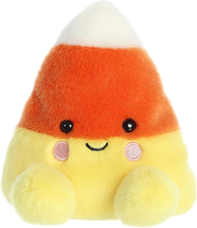 Aurora Palm Pals 5" Maisy Candy Corn Spooky Plush | Amazon (US)