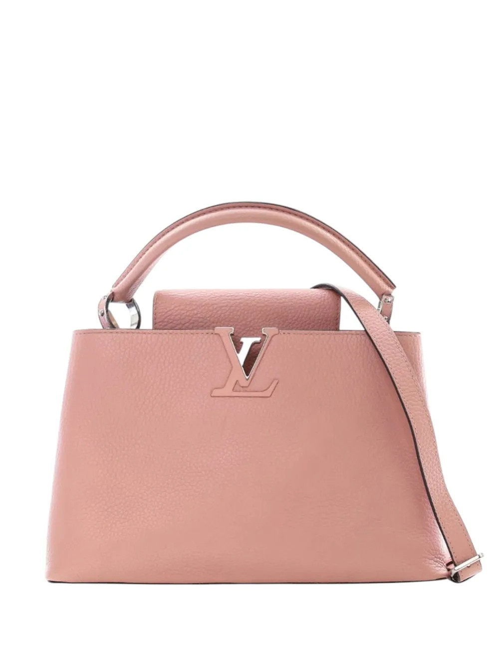 Louis Vuitton Pre-Owned 2010-2025 Taurillon Capucines PM satchel - Pink | Farfetch Global