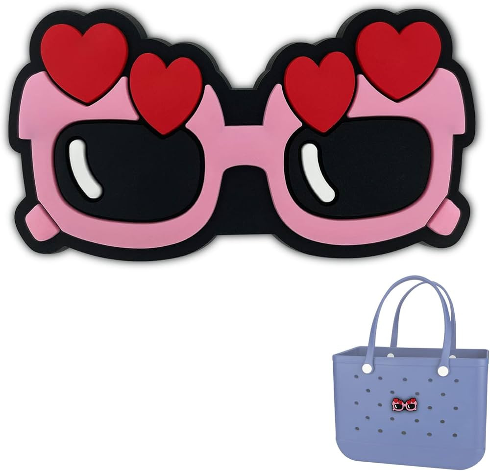 Decoration Charms for Bogg Bag Accessories Charms,MOMLIFE Bag Charms for Beach Tote Bag Rubber Be... | Amazon (US)