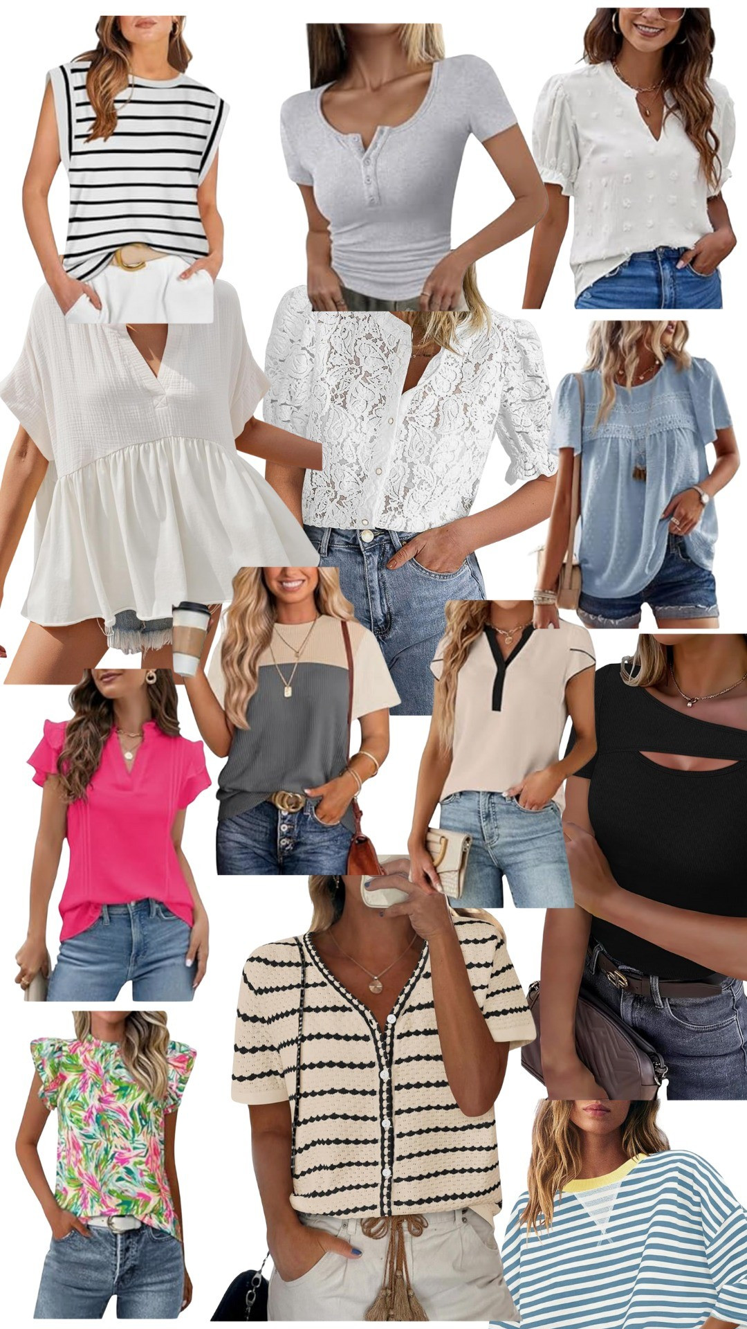 Modest / garment friendly summer tops 🫶

#LTKFindsUnder50 #LTKSeasonal #LTKStyleTip