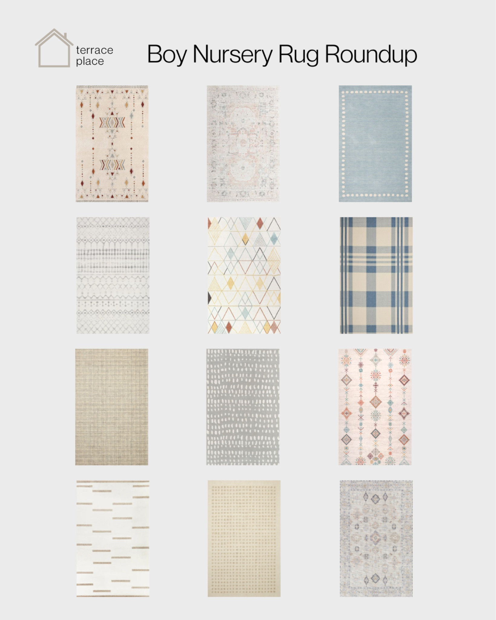 A few of my favorite rugs for a boys nursery! Found these when I was searching for Arlo’s room

#LTKbaby #LTKfamily #LTKhome