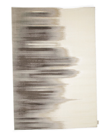 5ft 6in X 8ft Gradient Wool And Viscose Blend Rug | TJ Maxx