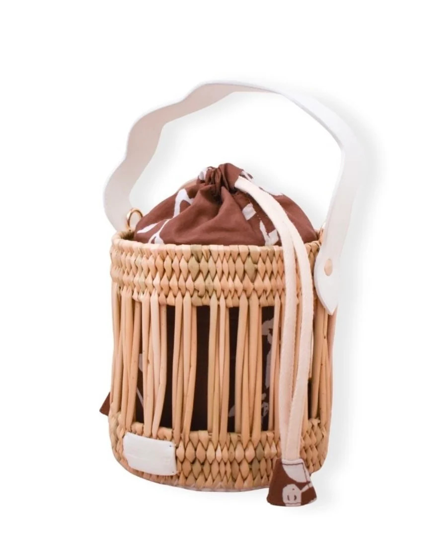 Emily Tote - White by Breck and Grier | navyBLEU LLC