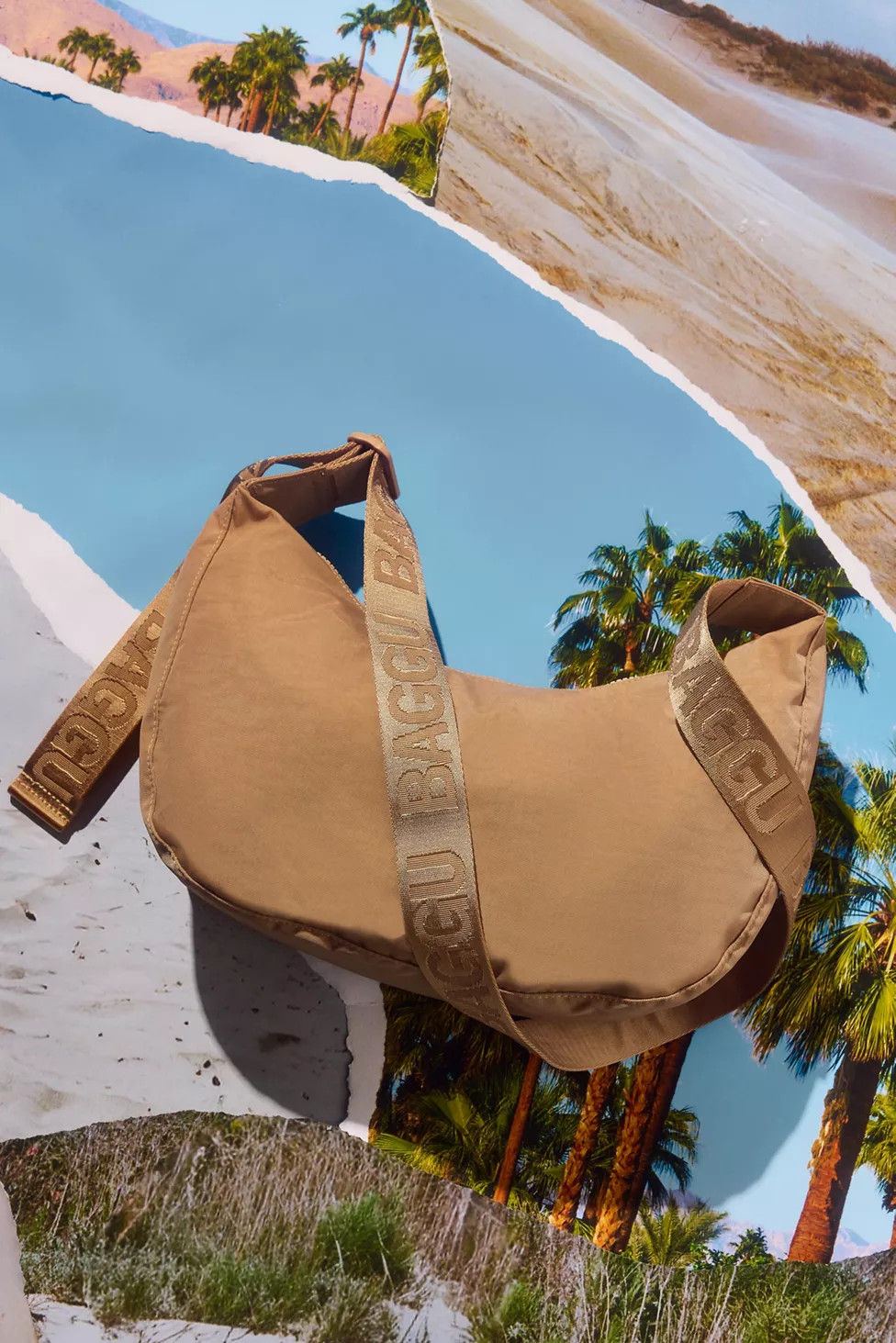 BAGGU Medium Nylon Crescent Bag | Urban Outfitters (US and RoW)