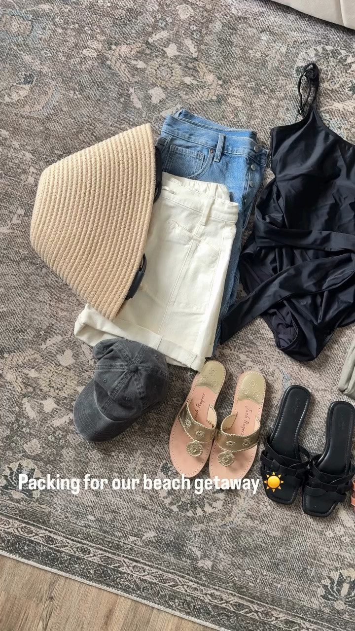 Vacation packing has officially started! ☀️

I’m keeping things simple with pieces I can mix and match all week. Im packing easy dresses, comfy shorts, swimsuits, sandals, and a few accessories to pull it all together.

What’s one thing you always have to pack for a beach trip?

#styleover40 #travelstyle #beachstyle #summerstyle #vacationstyle